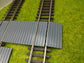 Bahnübergang H0 für Piko A Gleis -130,80 x 40mm - grau